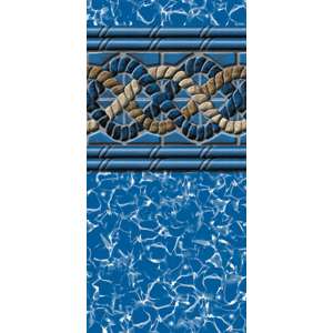 Swimline 21' Round Mystri Gold Unibead AG Liner 52" Wall | LI2152MGU