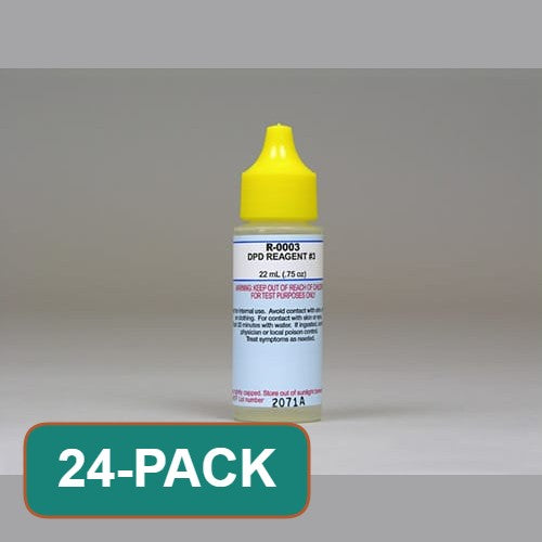 Taylor DPD Reagent #3 Dropper Bottle, 0.75 oz, sold as a 24-pack