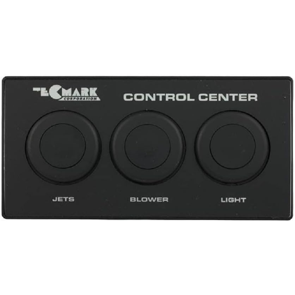 Tecmark 3-Air Button, Topside Control Panel with weatherproof durability for spas.