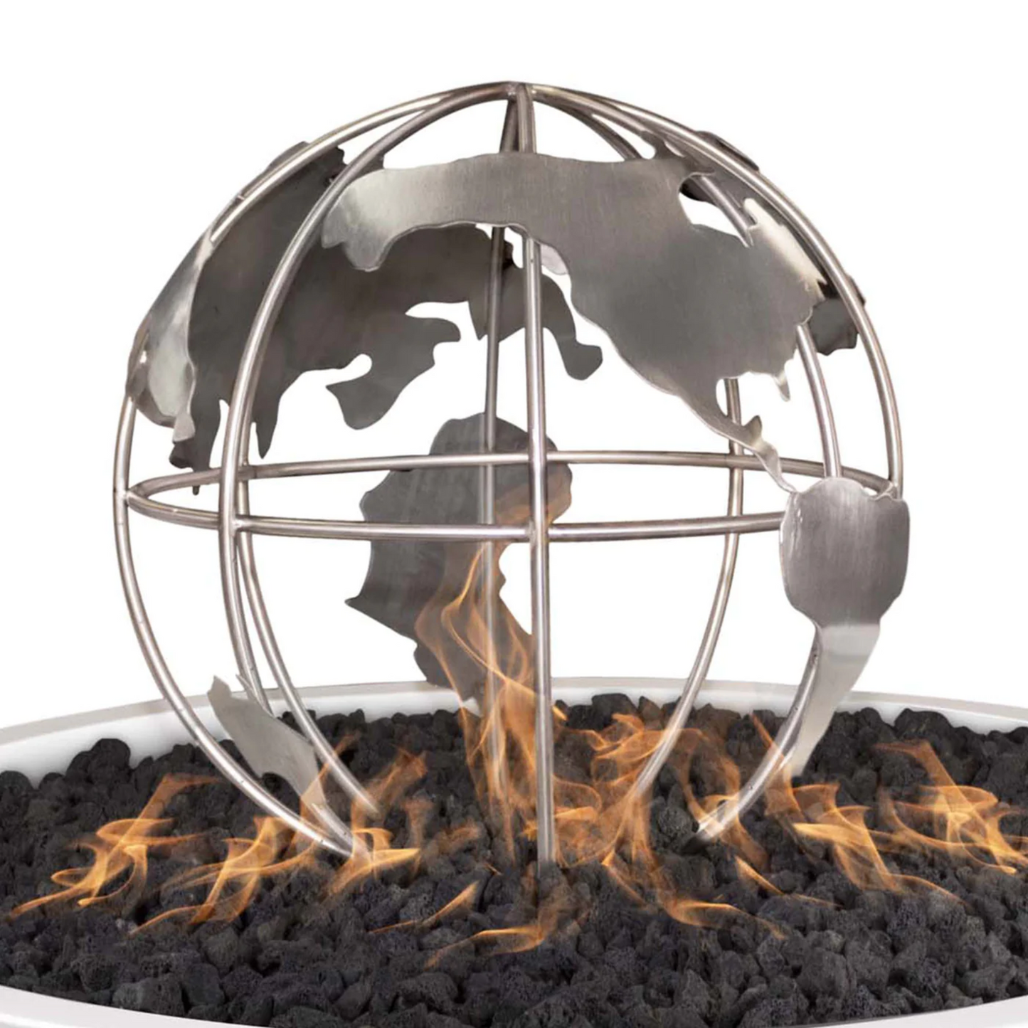 Fire Pit Ornament The Outdoor Plus 12" Outdoor Fire Globe | OPT-FG12