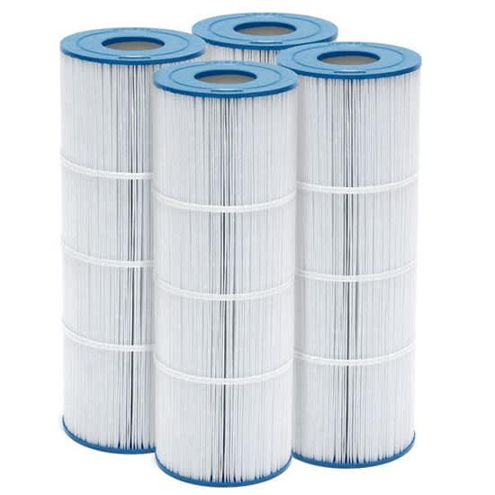 Unicel C-7483-4 Pool, Spa or Hot Tub Filter Cartridge Set, Compatible with Hayward CX580XRE, C-580-E, C580E and Pleatco PA81(4 Pack)