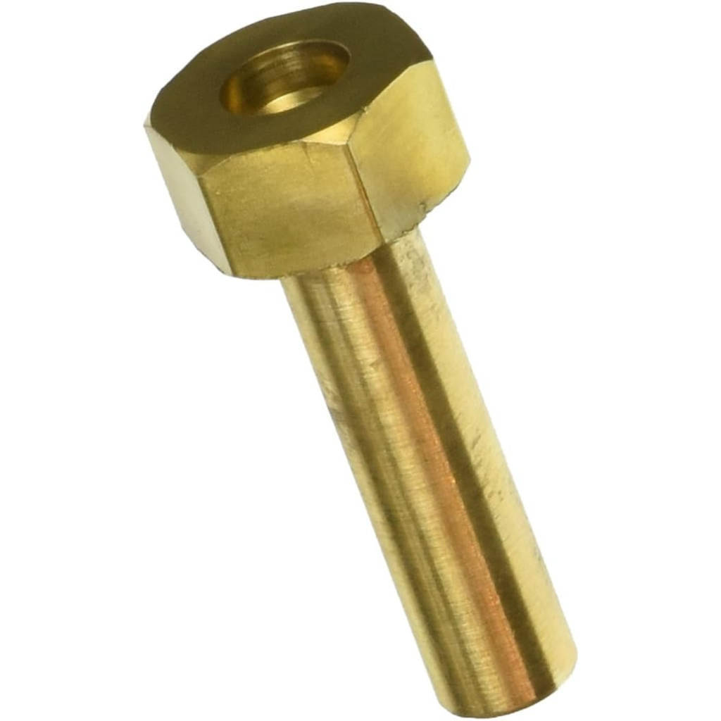 Durable Tecmark Val-Pak Insert Nut Brass designed for secure pool and patio connections.