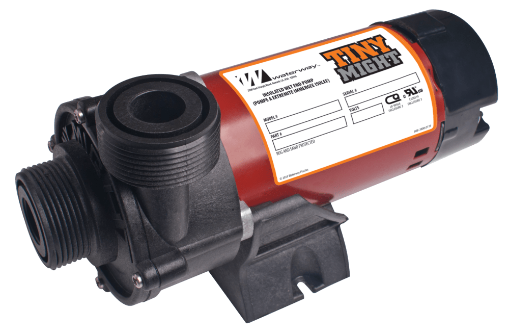 Waterway Plastics 806105066152 3312620-14 Tiny Might Circulating 230V