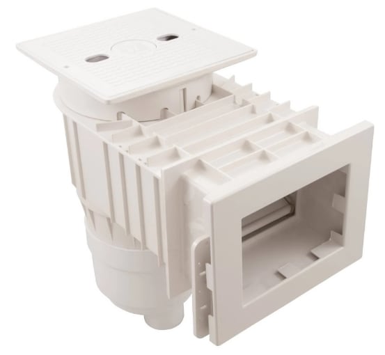 Waterway 540-8610 Skimmer Complete, Renegade, Fiberglass, 2", wht, Square
