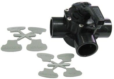 Waterway Tru Seal Valve 3-Way 1-1-2in. SL - 2in. SPG 600-7200-CPVC