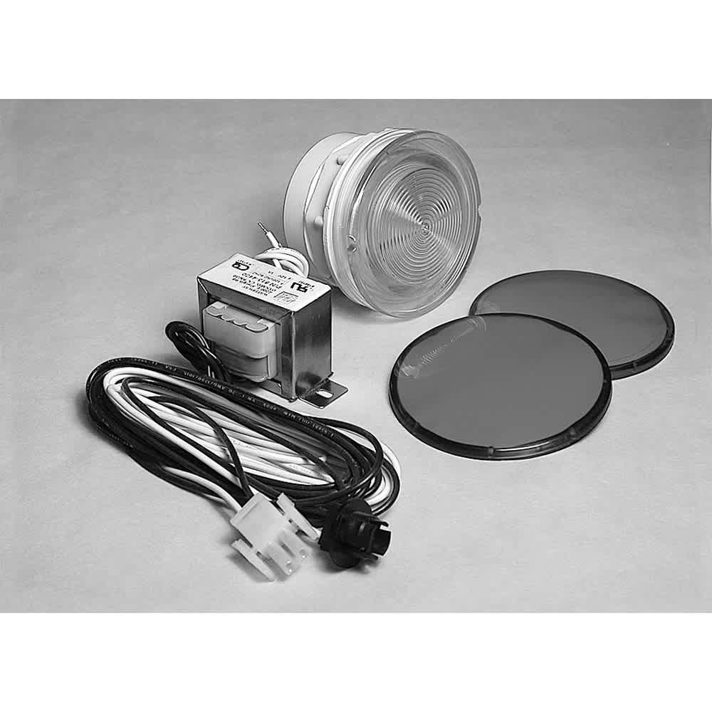 Waterway 630-5005 2 5/8" Hole Size 3 1/4" Face Light Wall Fitting with Reflector