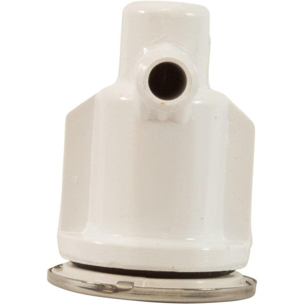 Waterway Ozone Air Injector 3/8in. with stainless steel escutcheon for clear pool water.