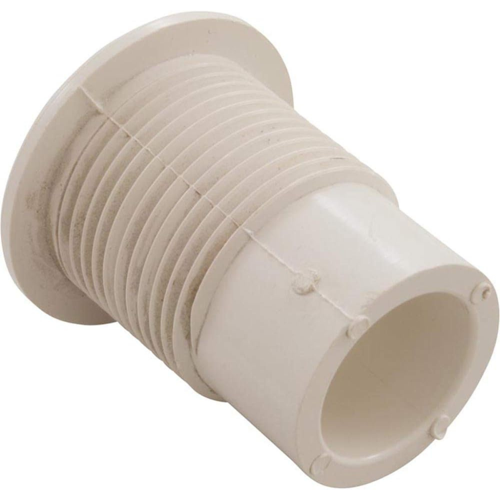 White Waterway Plastics Wall Fitting 1/2" Slip 1/2" Air Control for pools