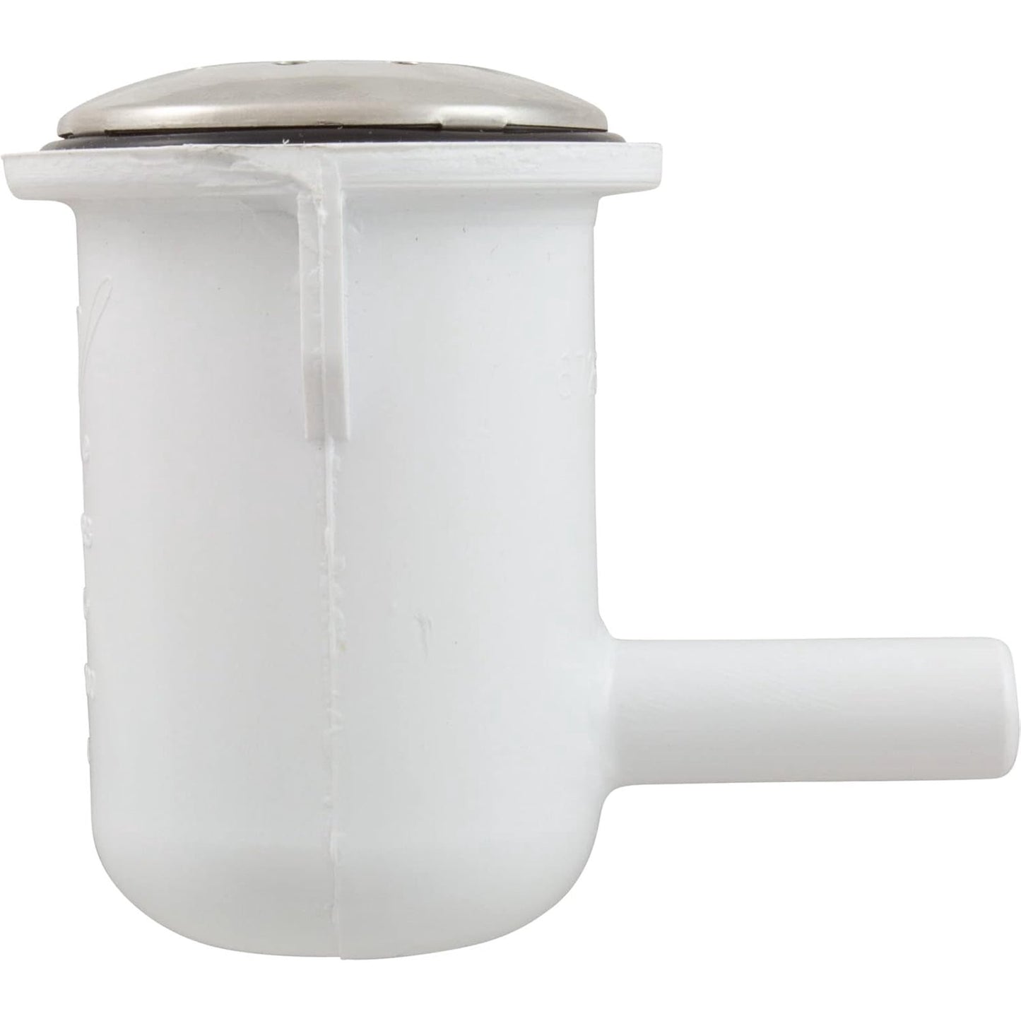 Waterway Top-Flo Air Injector 38in. Barbed Ell SS Escutcheon for pools and spas.