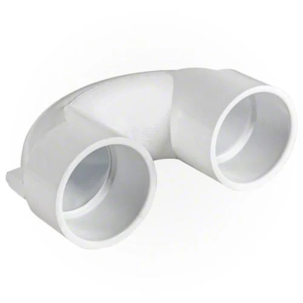 Waterway U-Bend Fitting - 2" for leak-proof pool plumbing installation.