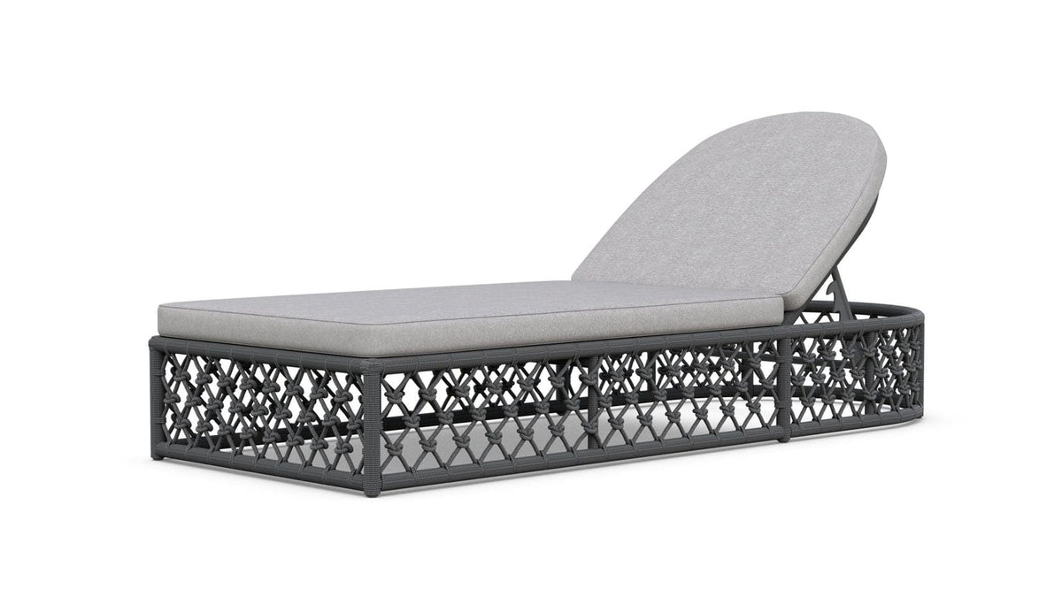 Amelia Chaise Lounge in Ash