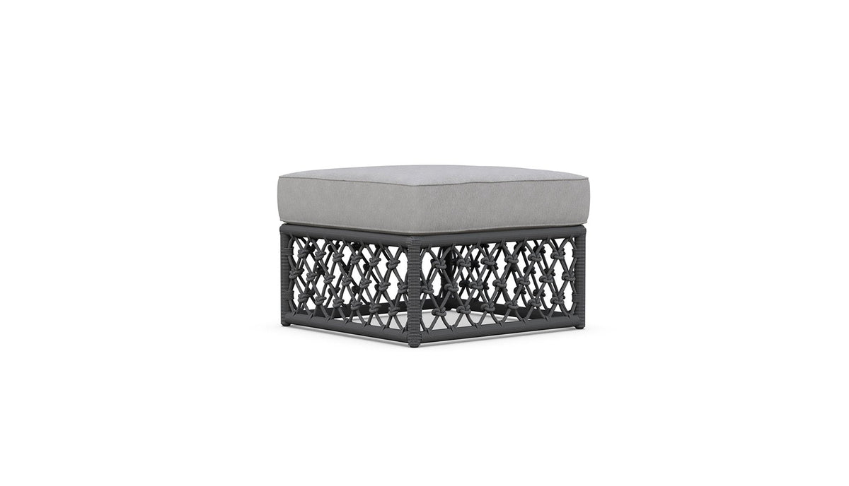 Amelia Ottoman in Ash