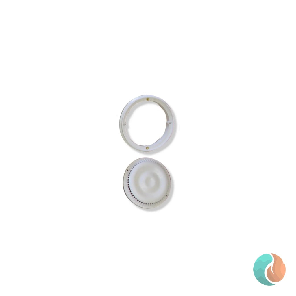 Aqua Terra Backyard - Afras 10064W Anti-Vortex Cover & Ring White