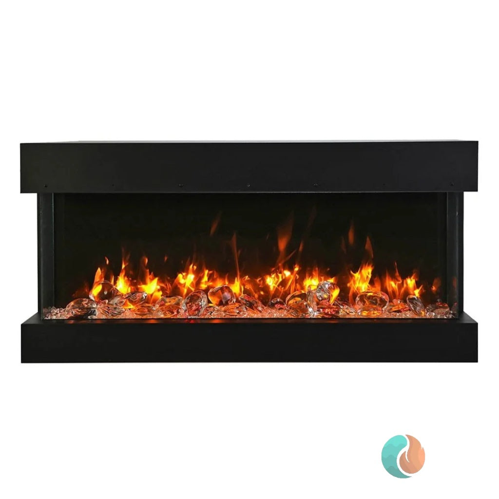 Amantii Tru View Slim Smart Electric Fireplace, 60" | 60-TRV-SLIM