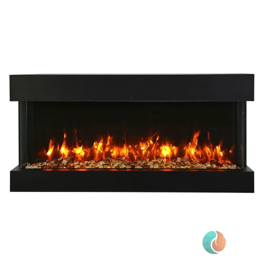 Amantii Tru View Slim Lumina Electric Fireplace, 72" | 72-TRV-SLIM-LUMINA