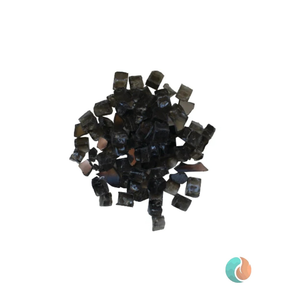 Amantii Reflective Fire Glass Media, 1/2", Dark Grey | AMSF-GLASS-05