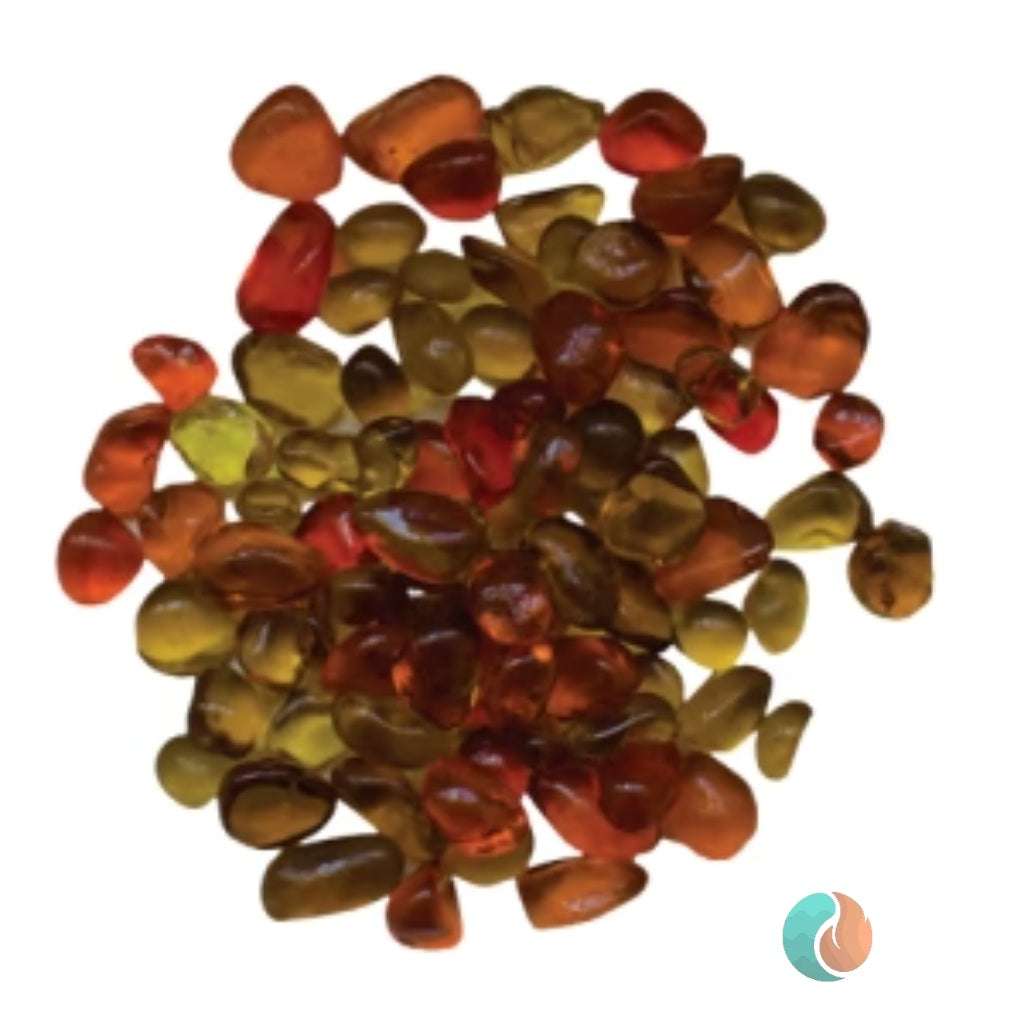 Amantii Small Beads Fire Glass Media, Suntea | AMSF-GLASS-11