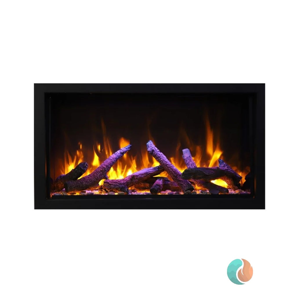 Amantii Panorama Deep Xtra Tall Smart Electric Fireplace, 40" | BI-40-DEEP-XT