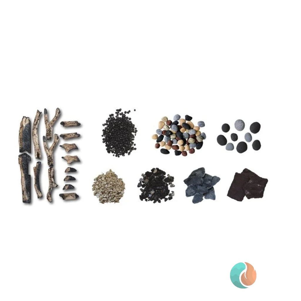 Amantii Rustic Deluxe Media Kit, 14 Piece | DESIGN-MEDIA-14PCE