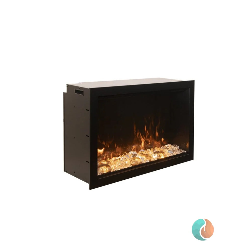 Amantii Traditional Lumina Electric Fireplace, 26", Indoor/Outdoor | TRD-26-LUMINA