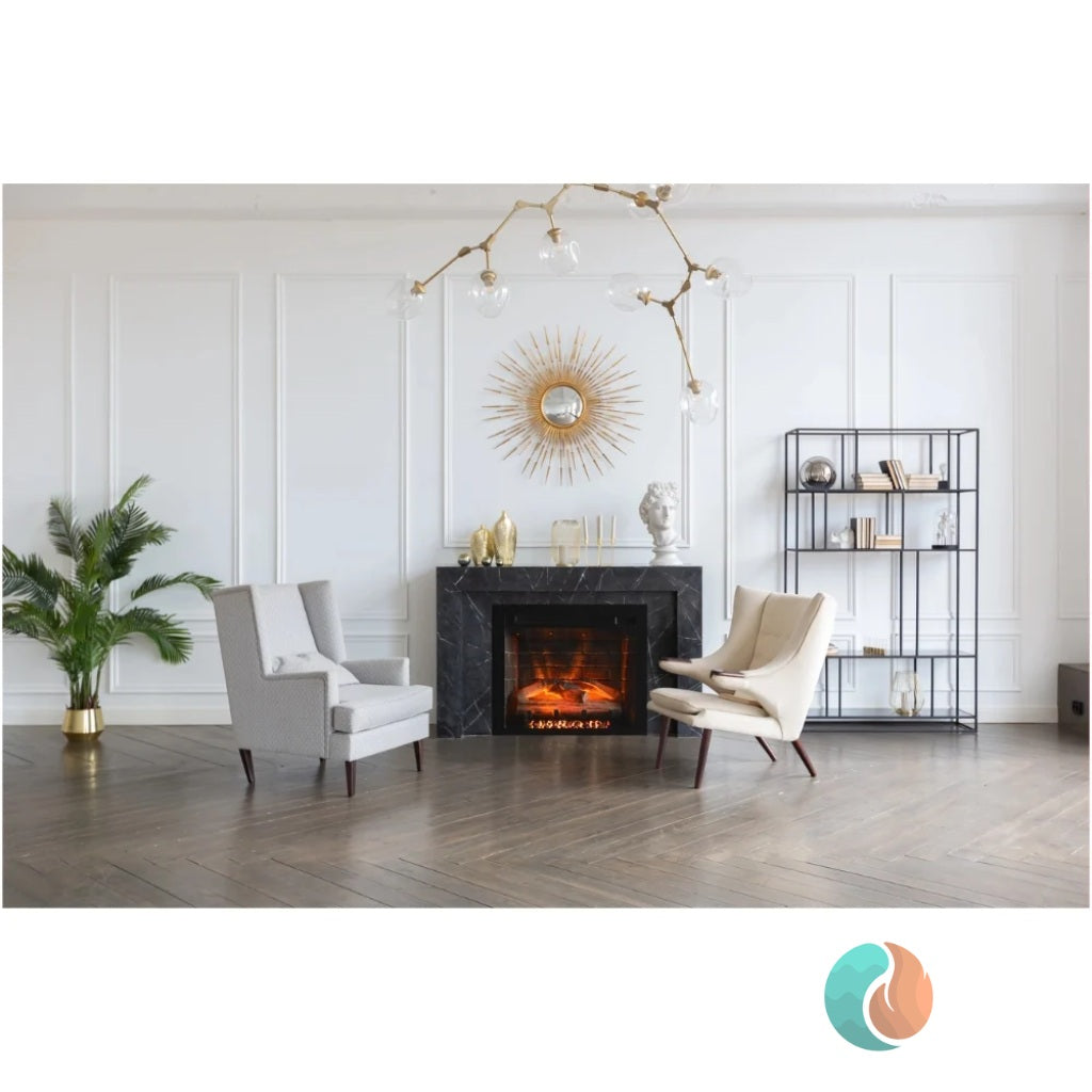 Amantii Classic Edition WiFi Enabled Electric Fireplace Insert, 33" | CE33