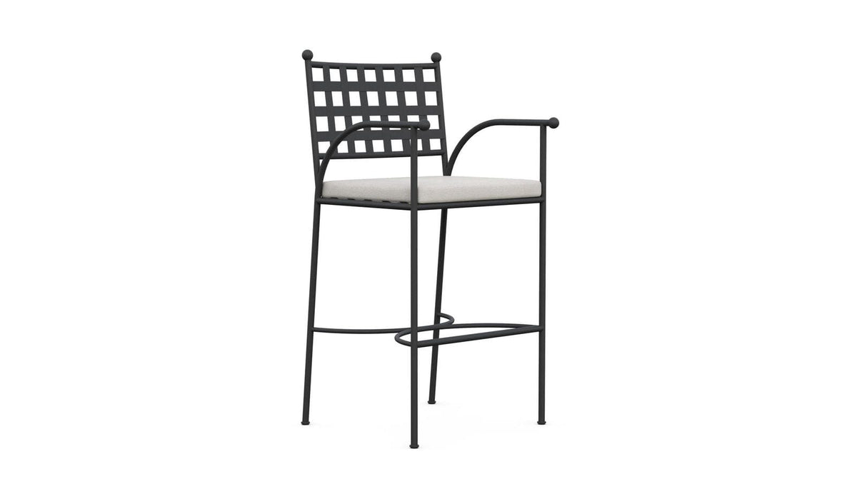 Athens Bar Stool, Noir