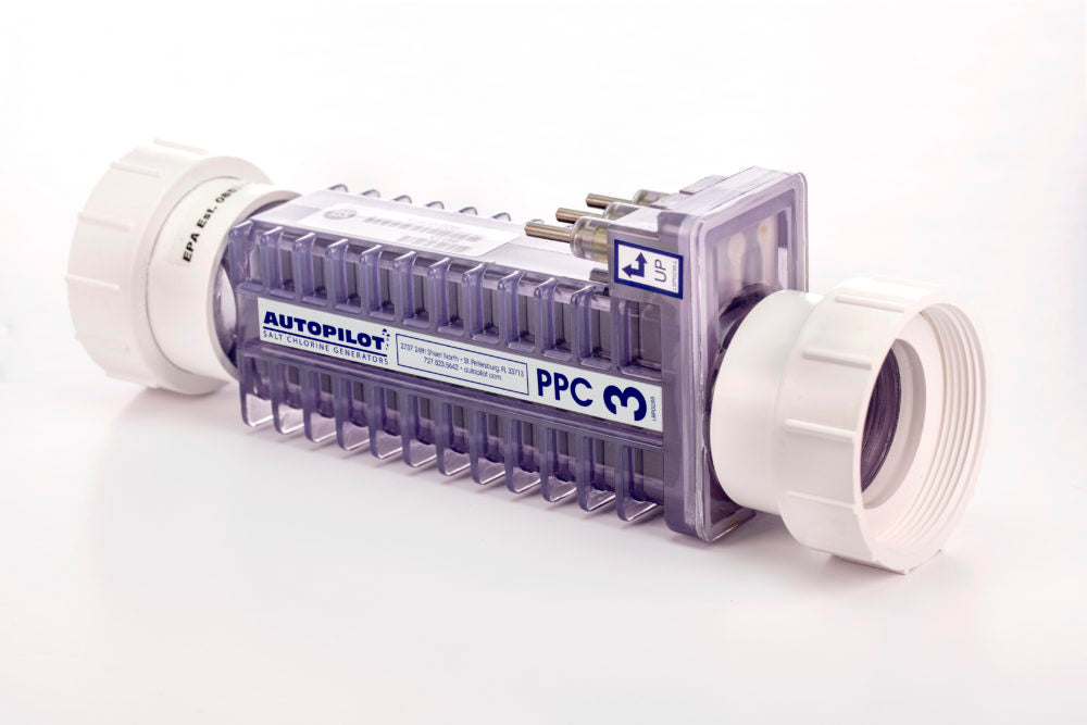 AutoPilot PPC3 replacement salt cell for Pool Pilot salt chlorine generator system