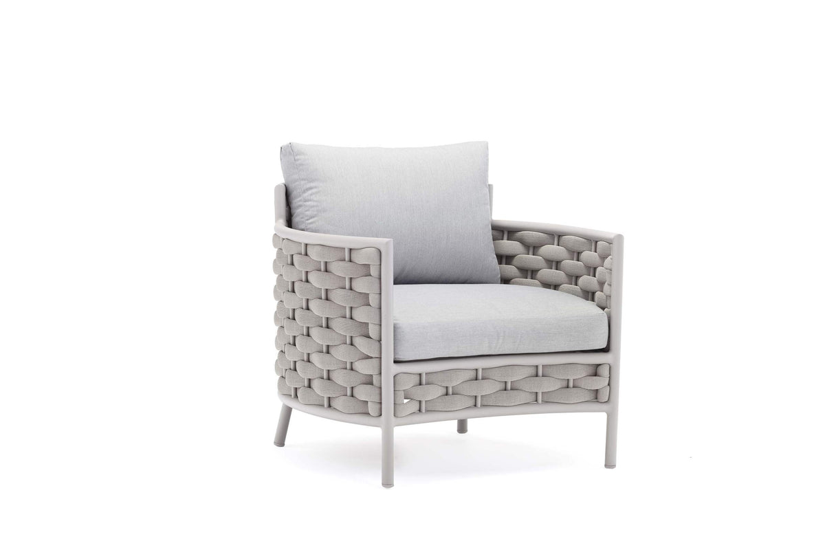 COUTURE Jardin Loop Armchair in Greige