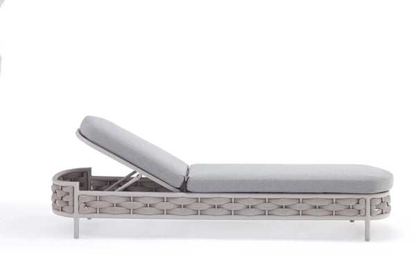 COUTURE Jardin Loop Chaise Lounge in Greige