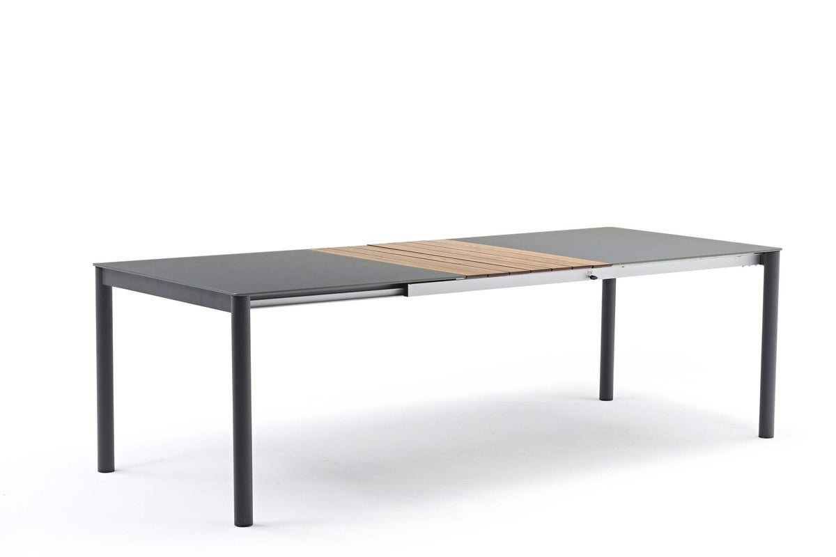 COUTURE Jardin Polo Extension Table in Anthracite