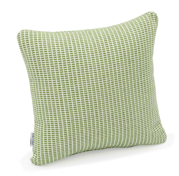 COUTURE Jardin Throw Pillow in Grid Green