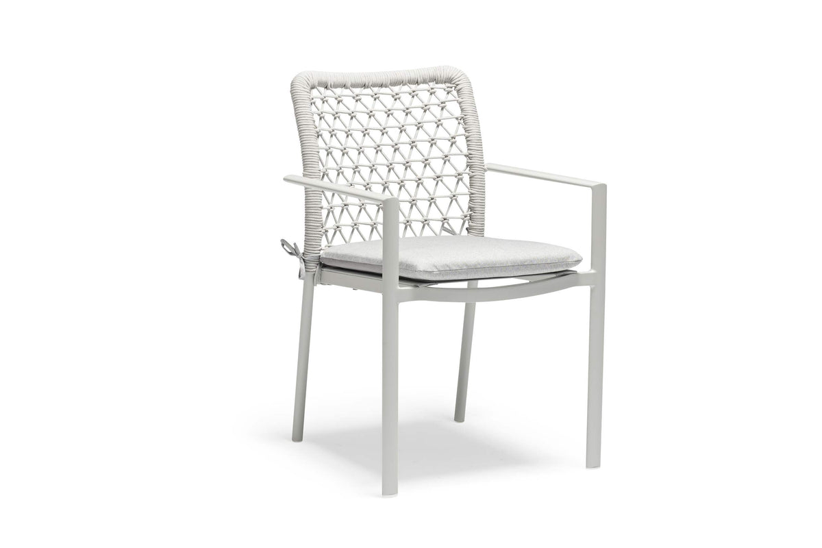 COUTURE Jardin Cuddle Dining Chair in Light Grey