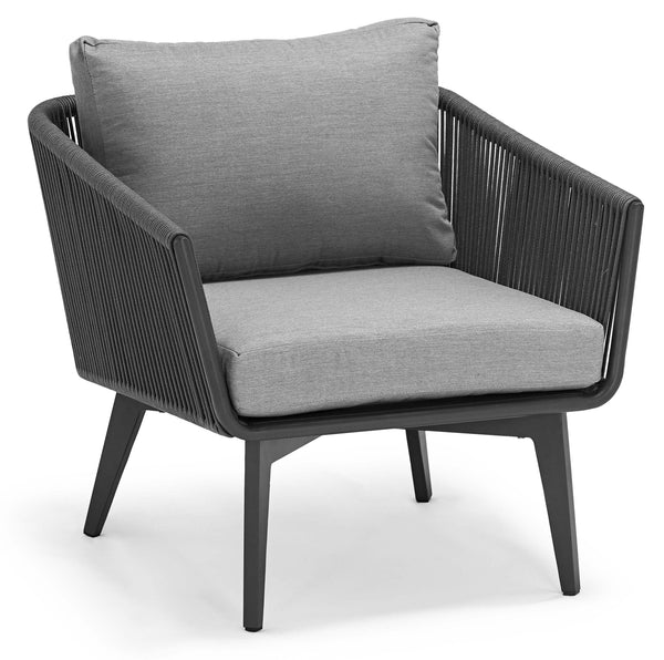 COUTURE Jardin Diva Armchair in Anthracite