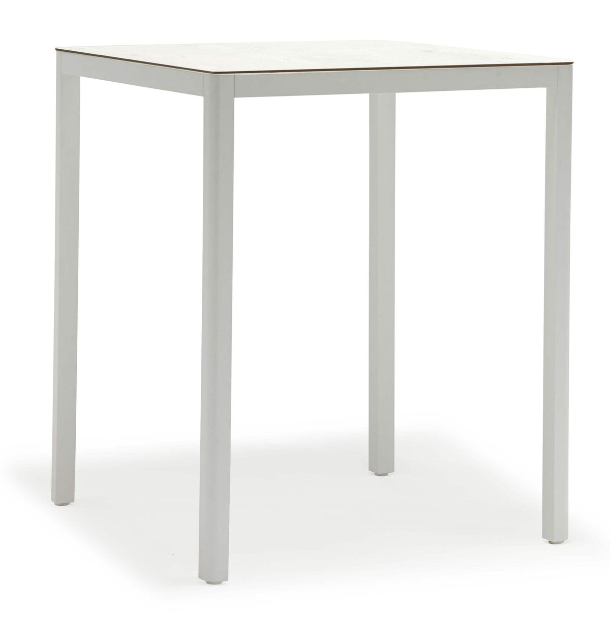 COUTURE Jardin Ella Square Bar Table in White