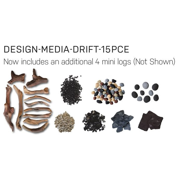 Amantii driftwood 15 piece media kit