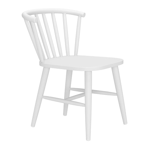 Shio Outdoor Patio Dining Chair, White