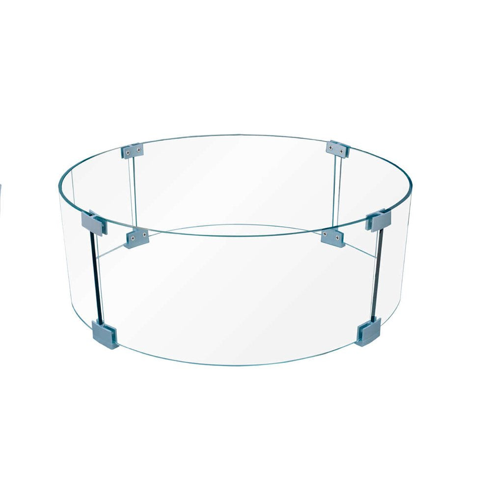 Firegear GWS-60R 60-inch round tempered glass windshield