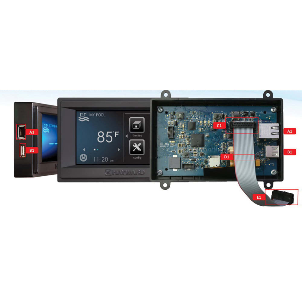 Hayward OmniLogic Local Display Replacement, model HLX-LOC-DSP