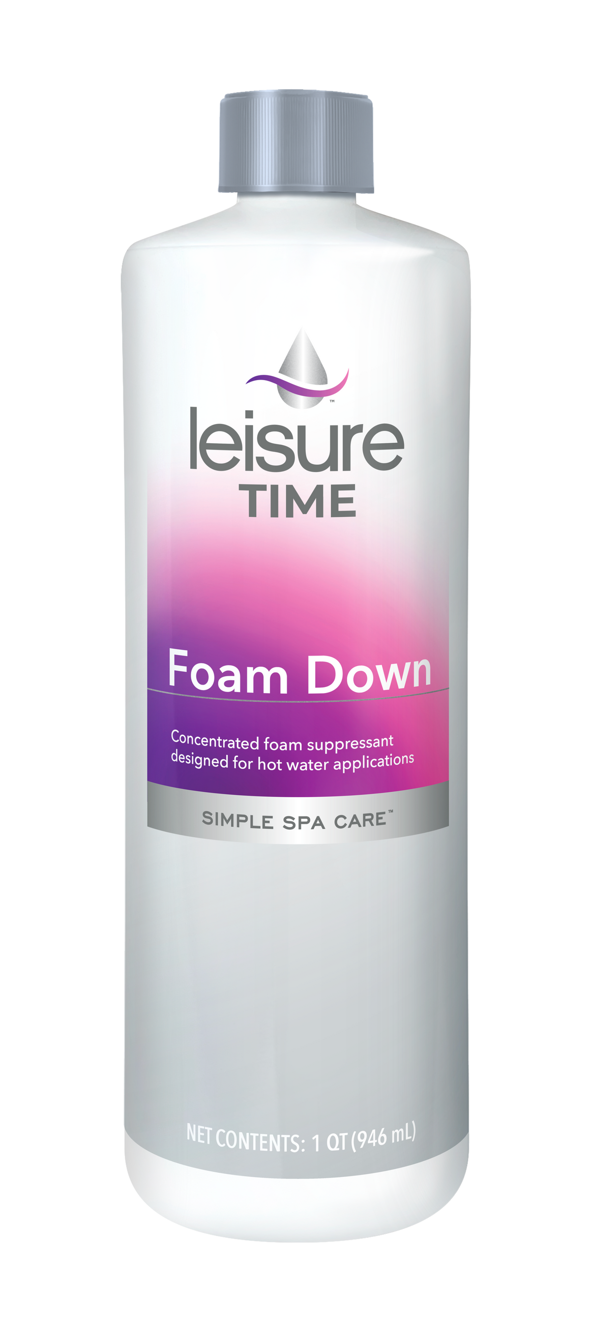 Leisure Time Spa Foam Down, 1 qt