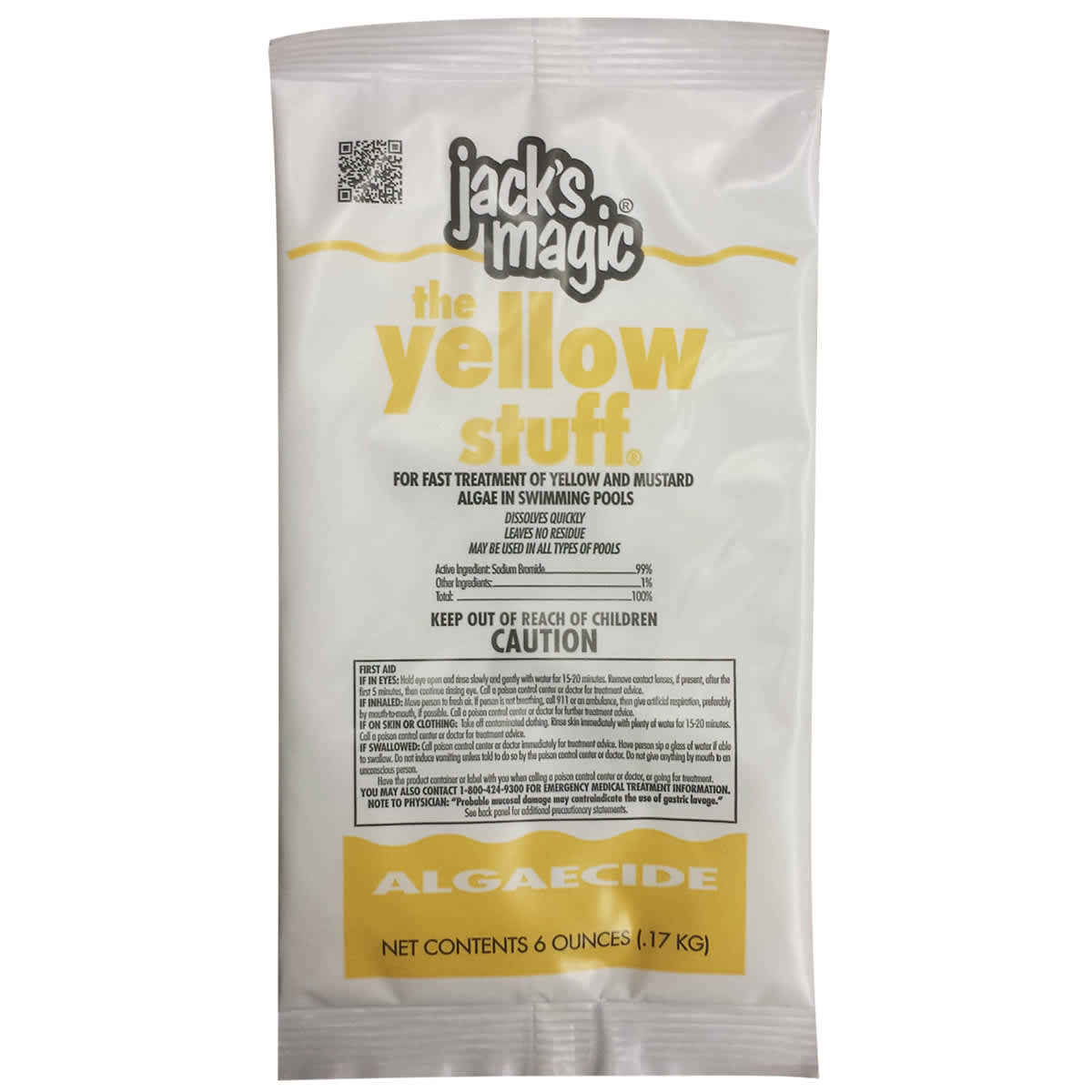 Jack's Magic The Yellow Stuff, 6 oz, 60-Pack, model JMYELLOW06/60