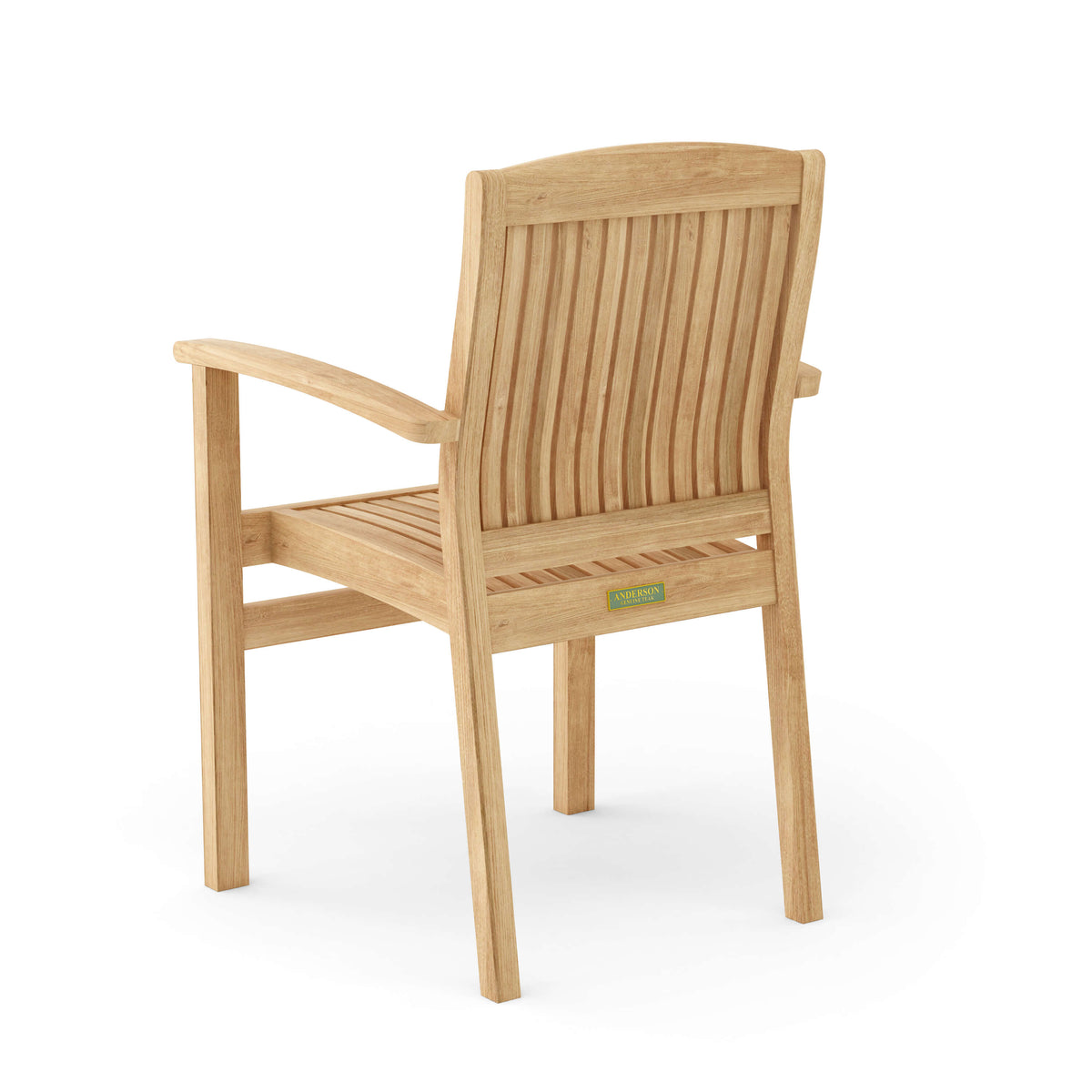 Anderson Teak Bahama Stackable Sahara 9-Piece Rectangular Dining Set
