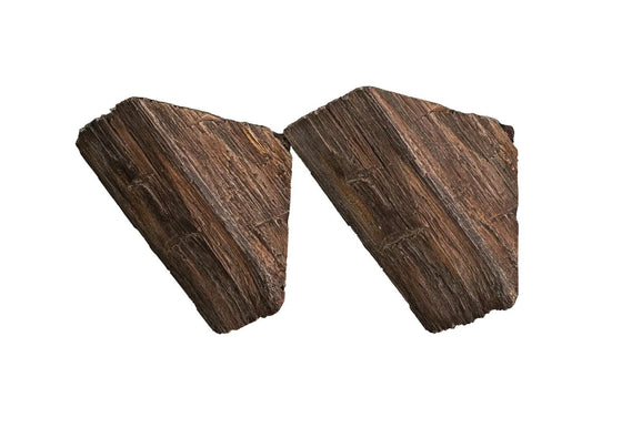 Lexington Hearth Rustic Corbel in Maduro, right side view, model RB-C-LH-MD