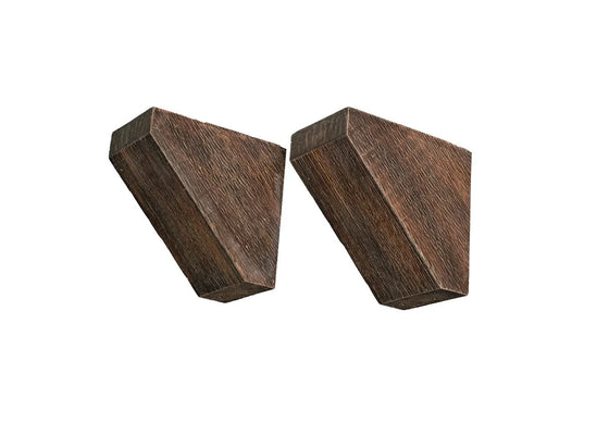 Lexington Hearth Sawmill Corbel in Maduro, right side view, model SM-C-LH-MD