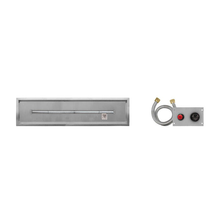 Firegear LOF-3606TTPSI-P 36 x 6 propane TPSI linear drop-in T-burner system