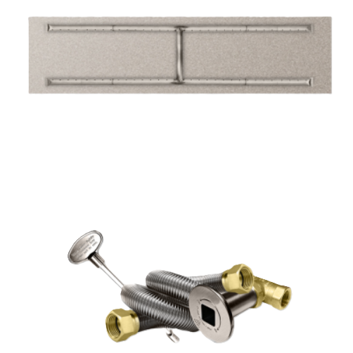 Firegear LOF-5113FHMT-N 51 x 13 natural gas Match Throw H-burner system
