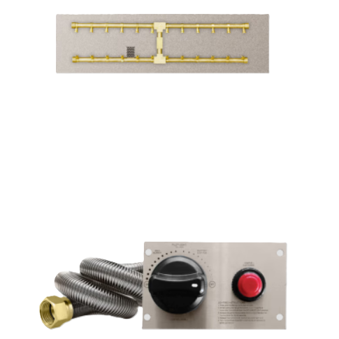 Firegear LOF-3610PS306TPSI-P 36 x 10 propane TPSI Pro H-burner system