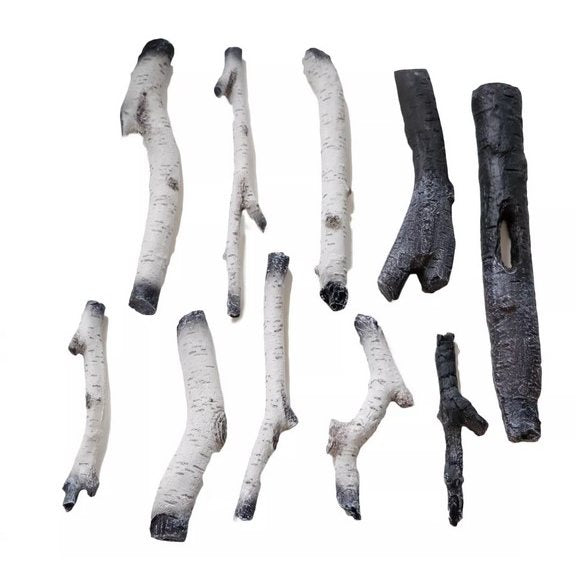 Amantii birch 10 piece log set