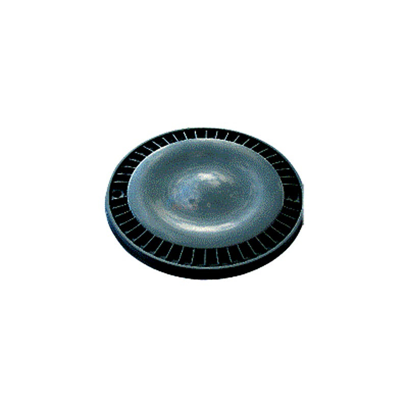 AquaStar 8" Black Super Low-Profile Anti-Vortex Cover / Mud Frame LP8AVWR102