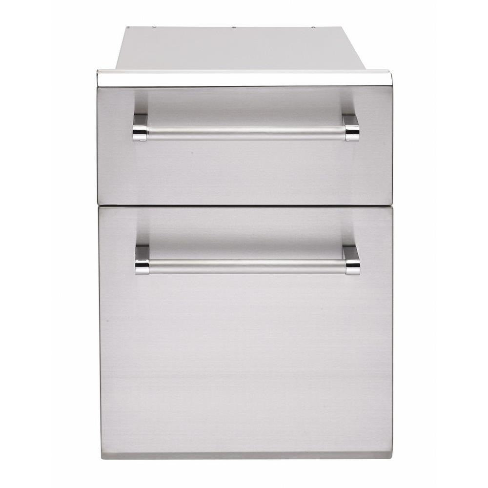 PGS Grilling - M2DS - Stainless Steel 2 Drawer Masonry Kit