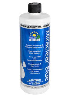 Lo Chlor MCB001 Miraclear Blue Clarifier Quart